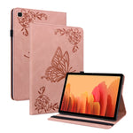 Custodia per tablet in pelle goffrata fiore di farfalla, For Samsung Galaxy Tab A7 10.4 2020 SM-T500/T505, For Samsung Galaxy Tab A7 Lite T220/T225, For Samsung Galaxy Tab S7 11 inch T870/SM-T875, For Samsung Tab S6 Lite SM-P610/SM-P615