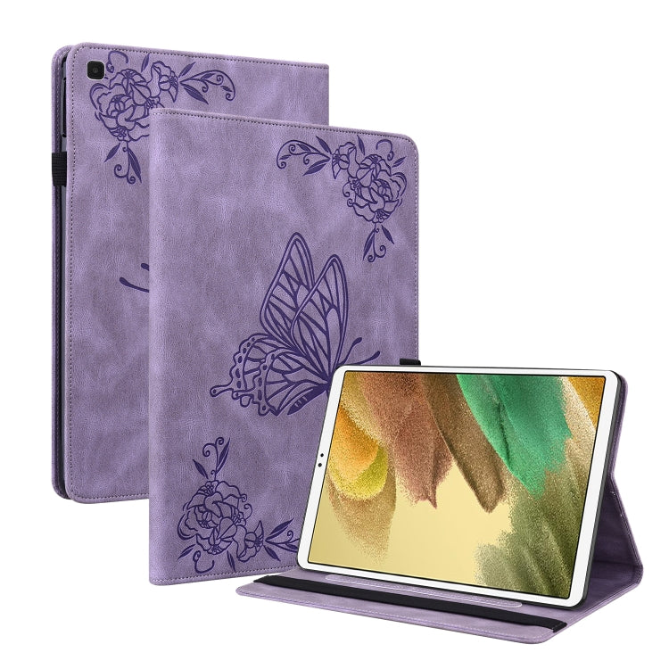 Custodia per tablet in pelle goffrata fiore di farfalla, For Samsung Galaxy Tab A7 10.4 2020 SM-T500/T505, For Samsung Galaxy Tab A7 Lite T220/T225, For Samsung Galaxy Tab S7 11 inch T870/SM-T875, For Samsung Tab S6 Lite SM-P610/SM-P615