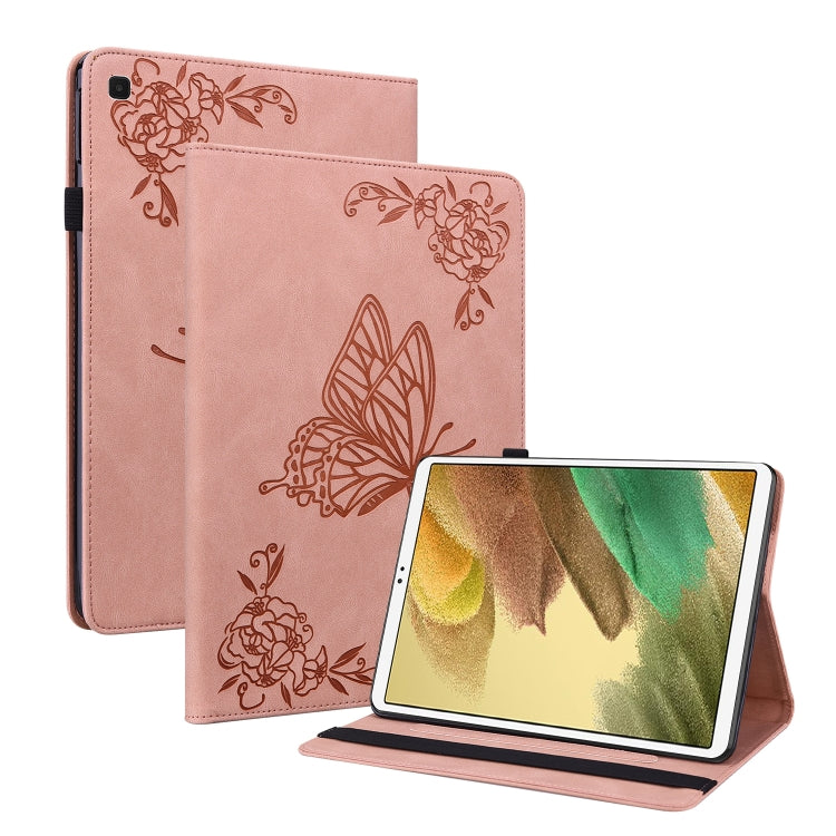 Custodia per tablet in pelle goffrata fiore di farfalla, For Samsung Galaxy Tab A7 10.4 2020 SM-T500/T505, For Samsung Galaxy Tab A7 Lite T220/T225, For Samsung Galaxy Tab S7 11 inch T870/SM-T875, For Samsung Tab S6 Lite SM-P610/SM-P615