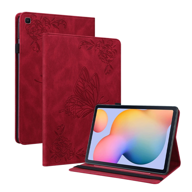 Custodia per tablet in pelle goffrata fiore di farfalla, For Samsung Galaxy Tab A7 10.4 2020 SM-T500/T505, For Samsung Galaxy Tab A7 Lite T220/T225, For Samsung Galaxy Tab S7 11 inch T870/SM-T875, For Samsung Tab S6 Lite SM-P610/SM-P615