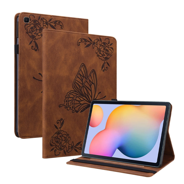 Custodia per tablet in pelle goffrata fiore di farfalla, For Samsung Galaxy Tab A7 10.4 2020 SM-T500/T505, For Samsung Galaxy Tab A7 Lite T220/T225, For Samsung Galaxy Tab S7 11 inch T870/SM-T875, For Samsung Tab S6 Lite SM-P610/SM-P615