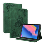 Custodia per tablet in pelle goffrata fiore di farfalla, For Samsung Tab A 8.0 2019 T290/T295/T297, For Samsung Galaxy Tab A8 10.5 2021
