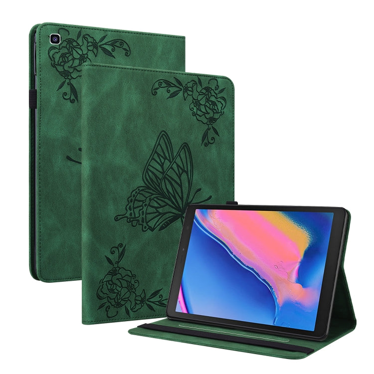 Custodia per tablet in pelle goffrata fiore di farfalla, For Samsung Tab A 8.0 2019 T290/T295/T297, For Samsung Galaxy Tab A8 10.5 2021
