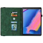 Custodia per tablet in pelle goffrata fiore di farfalla, For Samsung Tab A 8.0 2019 T290/T295/T297, For Samsung Galaxy Tab A8 10.5 2021