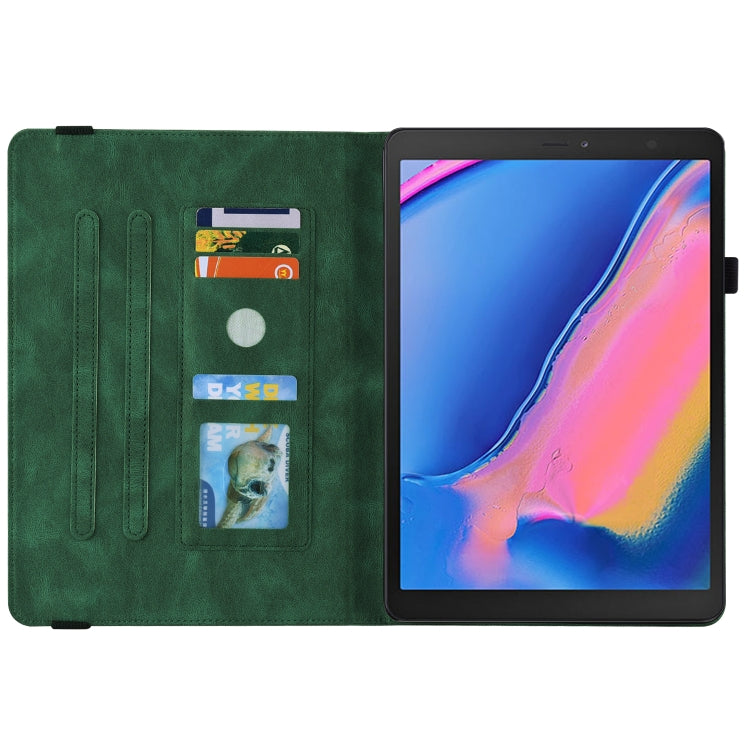 Custodia per tablet in pelle goffrata fiore di farfalla, For Samsung Tab A 8.0 2019 T290/T295/T297, For Samsung Galaxy Tab A8 10.5 2021