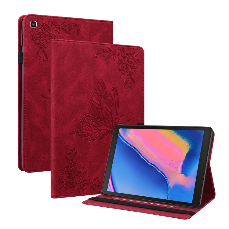 Custodia per tablet in pelle goffrata fiore di farfalla, For Samsung Tab A 8.0 2019 T290/T295/T297, For Samsung Galaxy Tab A8 10.5 2021