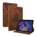 Custodia per tablet in pelle goffrata fiore di farfalla, For Samsung Tab A 8.0 2019 T290/T295/T297, For Samsung Galaxy Tab A8 10.5 2021