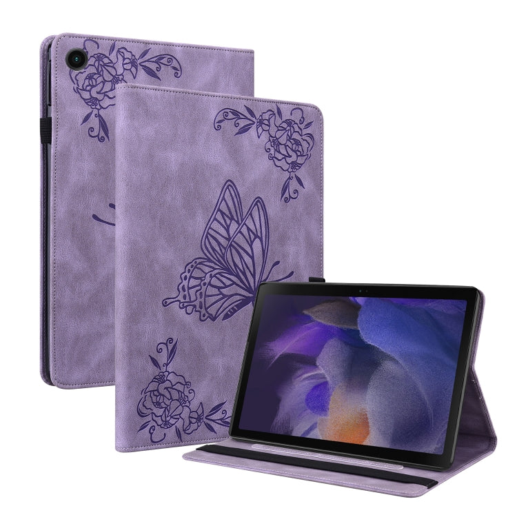 Custodia per tablet in pelle goffrata fiore di farfalla, For Samsung Tab A 8.0 2019 T290/T295/T297, For Samsung Galaxy Tab A8 10.5 2021