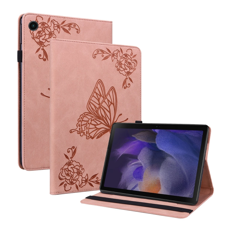 Custodia per tablet in pelle goffrata fiore di farfalla, For Samsung Tab A 8.0 2019 T290/T295/T297, For Samsung Galaxy Tab A8 10.5 2021