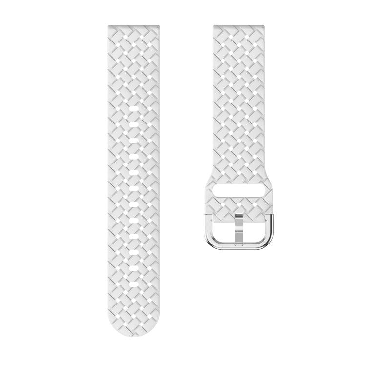 Cinturino in silicone con trama intrecciata, For Samsung Galaxy Watch4 40/44mm, For Samsung Galaxy Watch4 Classic 42/46mm