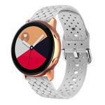 Cinturino in silicone con trama intrecciata, For Samsung Galaxy Watch4 40/44mm, For Samsung Galaxy Watch4 Classic 42/46mm