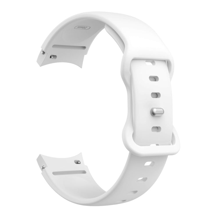 Cinturino in silicone con fibbia a farfalla, For Samsung Galaxy Watch4 Classic 42mm / Watch4 40mm, For Samsung Galaxy Watch4 Classic 46mm / Watch4 44mm, For Samsung  Galaxy Watch4 Classic 46mm / Watch4 44mm                                              ...