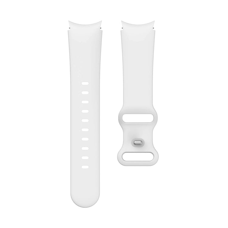 Cinturino in silicone con fibbia a farfalla, For Samsung Galaxy Watch4 Classic 42mm / Watch4 40mm, For Samsung Galaxy Watch4 Classic 46mm / Watch4 44mm, For Samsung  Galaxy Watch4 Classic 46mm / Watch4 44mm                                              ...