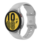 Cinturino in silicone con fibbia a farfalla, For Samsung Galaxy Watch4 Classic 42mm / Watch4 40mm, For Samsung Galaxy Watch4 Classic 46mm / Watch4 44mm, For Samsung  Galaxy Watch4 Classic 46mm / Watch4 44mm                                              ...