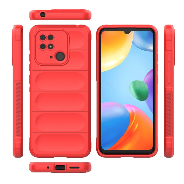 Magic Shield TPU + custodia per telefono in flanella, For Xiaomi Redmi 10C, For Xiaomi Redmi K40