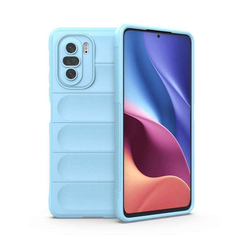 Magic Shield TPU + custodia per telefono in flanella, For Xiaomi Redmi 10C, For Xiaomi Redmi K40