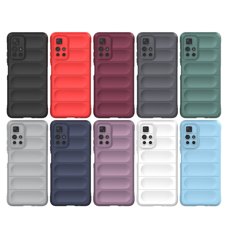 Magic Shield TPU + custodia per telefono in flanella, For Xiaomi Redmi Note 11 5G Chinese Version, For Xiaomi Redmi Note 11 Pro 5G Chinese
