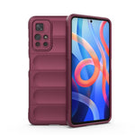 Magic Shield TPU + custodia per telefono in flanella, For Xiaomi Redmi Note 11 5G Chinese Version, For Xiaomi Redmi Note 11 Pro 5G Chinese