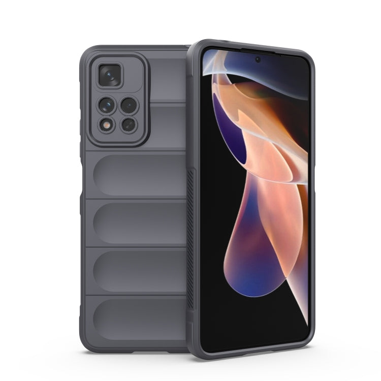 Magic Shield TPU + custodia per telefono in flanella, For Xiaomi Redmi Note 11 5G Chinese Version, For Xiaomi Redmi Note 11 Pro 5G Chinese