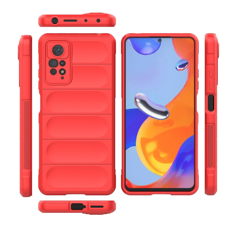 Magic Shield TPU + custodia per telefono in flanella, For Xiaomi Redmi Note 11 Pro International