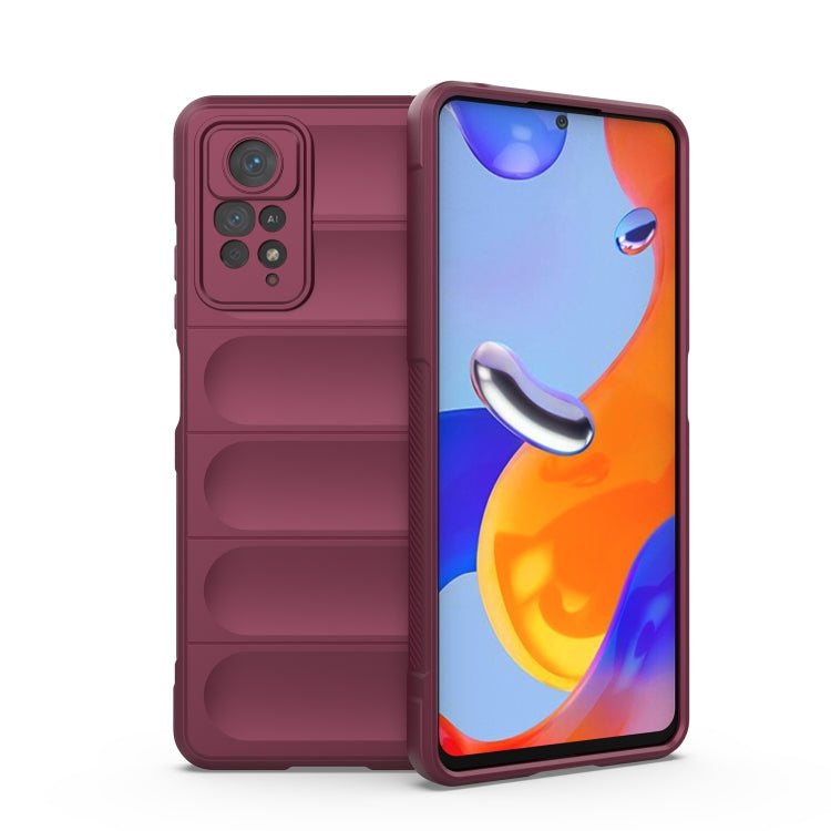 Magic Shield TPU + custodia per telefono in flanella, For Xiaomi Redmi Note 11 Pro International