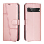 Custodia per telefono in pelle con fibbia in pelle di vitello cucita, For Google Pixel 7, For Google Pixel 7 Pro, For Motorola Moto G Stylus 2022 4G, For Motorola Moto G Stylus 2022 5G
