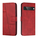 Custodia per telefono in pelle con fibbia in pelle di vitello cucita, For Google Pixel 7, For Google Pixel 7 Pro, For Motorola Moto G Stylus 2022 4G, For Motorola Moto G Stylus 2022 5G