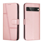 Custodia per telefono in pelle con fibbia in pelle di vitello cucita, For Google Pixel 7, For Google Pixel 7 Pro, For Motorola Moto G Stylus 2022 4G, For Motorola Moto G Stylus 2022 5G