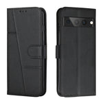 Custodia per telefono in pelle con fibbia in pelle di vitello cucita, For Google Pixel 7, For Google Pixel 7 Pro, For Motorola Moto G Stylus 2022 4G, For Motorola Moto G Stylus 2022 5G