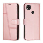 Custodia per telefono in pelle con fibbia in pelle di vitello cucita, For Motorola Moto G22, For Xiaomi Redmi 10 5G/Redmi Note 11E, For Xiaomi Redmi 10A/Poco C31/Redmi 9C, For Samsung Galaxy M23 5G/ Galaxy F23 Japan
