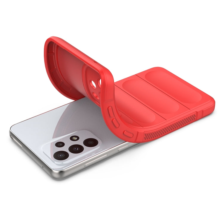 Magic Shield TPU + custodia per telefono in flanella, For Samsung Galaxy A33 5G