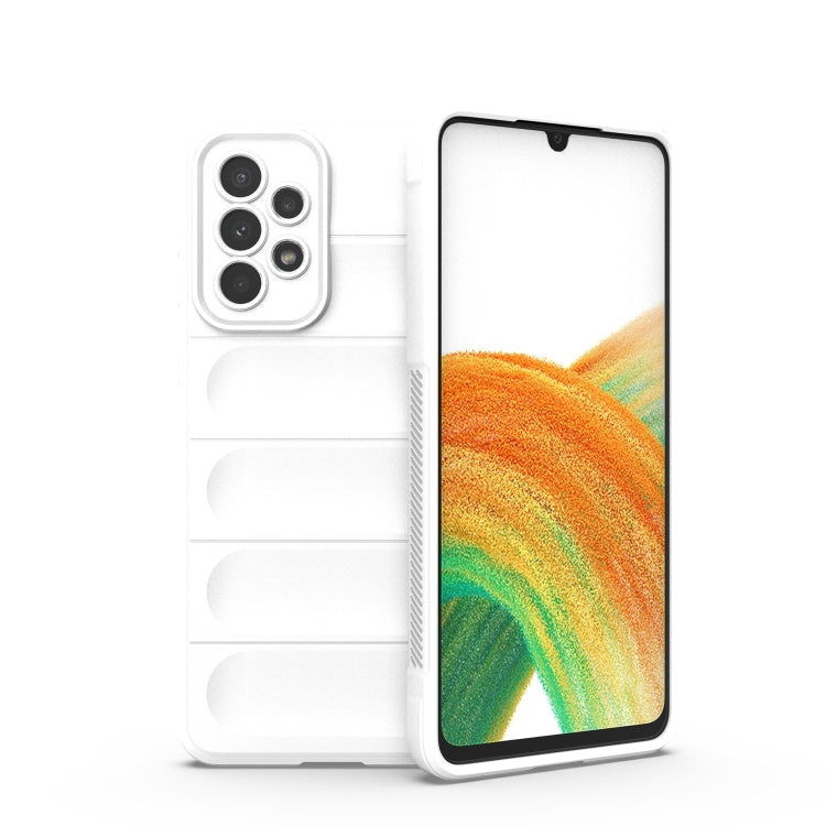 Magic Shield TPU + custodia per telefono in flanella, For Samsung Galaxy A33 5G