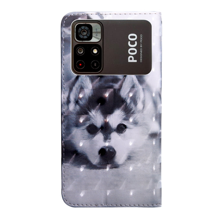 Custodia per telefono in pelle con motivo dipinto 3D, For Xiaomi Poco M4 Pro 5G, For Xiaomi Poco X4 Pro 5G