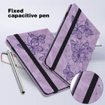 Custodia per tablet in pelle flip orizzontale con motivo a farfalla in rilievo, For Lenovo M10 Plus 10.6 3rd Gen 2022