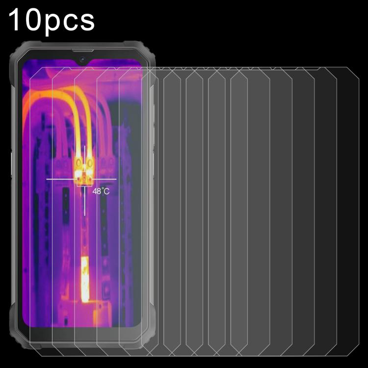 10 pellicole in vetro temperato da 0,26 mm 9H 2,5D, For Blackview BL8800 5G (10 PCS), For Blackview BL8800 Pro 5G (10 PCS)