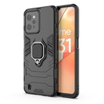Supporto per anello magnetico PC + custodia per telefono in TPU, For OPPO Realme C31