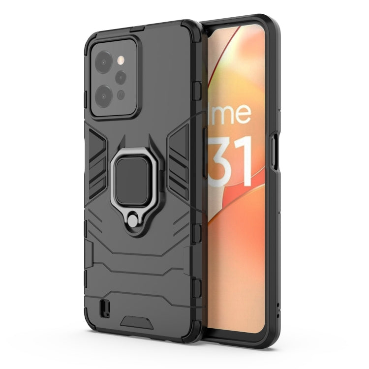 Supporto per anello magnetico PC + custodia per telefono in TPU, For OPPO Realme C31