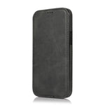 Custodia portafoglio in pelle con ventosa magnetica per iPhone 13