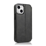 Custodia portafoglio in pelle con ventosa magnetica per iPhone 13