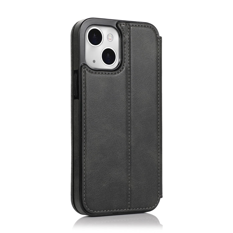 Custodia portafoglio in pelle con ventosa magnetica per iPhone 13