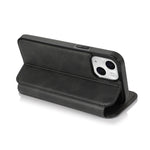 Custodia portafoglio in pelle con ventosa magnetica per iPhone 13