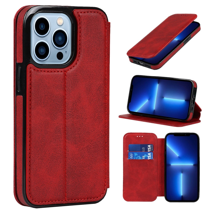 Custodia portafoglio in pelle con ventosa magnetica per iPhone 13