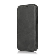 Custodia per telefono in pelle con ventosa magnetica Knight, For iPhone 12 mini, For iPhone 12 / 12 Pro, For iPhone 12 Pro Max, For iPhone 11