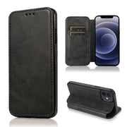 Custodia per telefono in pelle con ventosa magnetica Knight, For iPhone 12 mini, For iPhone 12 / 12 Pro, For iPhone 12 Pro Max, For iPhone 11