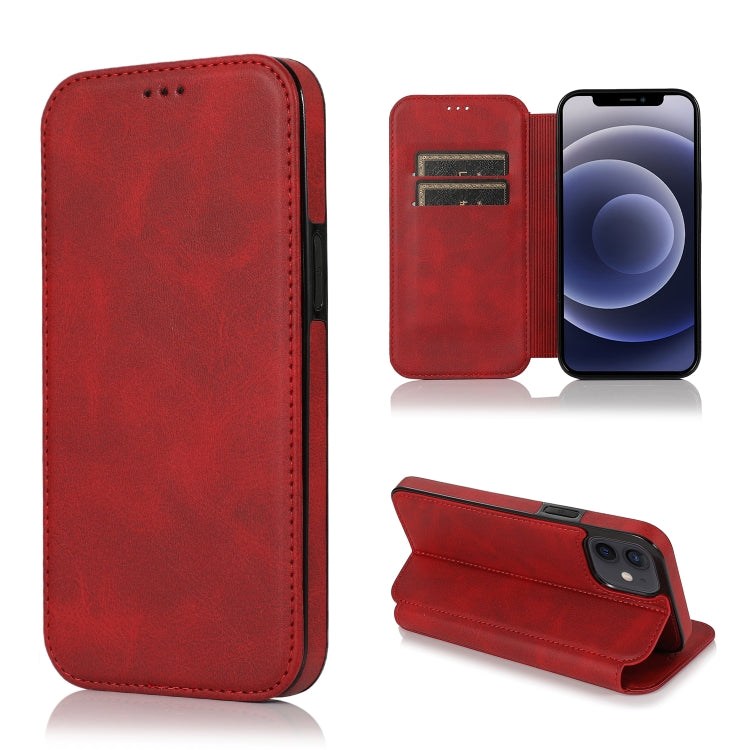 Custodia portafoglio in pelle con ventosa magnetica per iPhone