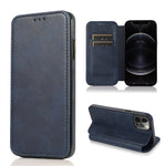Custodia portafoglio in pelle con ventosa magnetica per iPhone