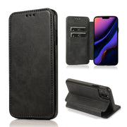 Custodia per telefono in pelle con ventosa magnetica Knight, For iPhone 11 Pro, For iPhone 11 Pro Max, For iPhone X / XS, For iPhone XR