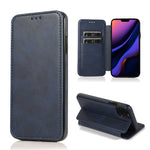 Custodia portafoglio in pelle con ventosa magnetica per iPhone XR