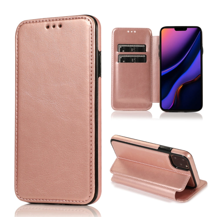 Custodia portafoglio in pelle con ventosa magnetica per iPhone XR