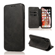 Custodia per telefono in pelle con ventosa magnetica Knight, For iPhone XS Max, For iPhone SE 2022 / SE 2020 / 7 / 8, For iPhone 7 Plus / 8 Plus